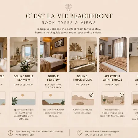 Apartahotel C'est La Vie - Beachfront Laganas